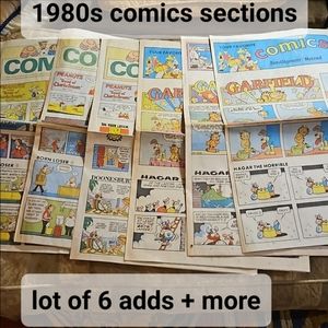 All your favorite comicstrips 1980s including vintage adds and more